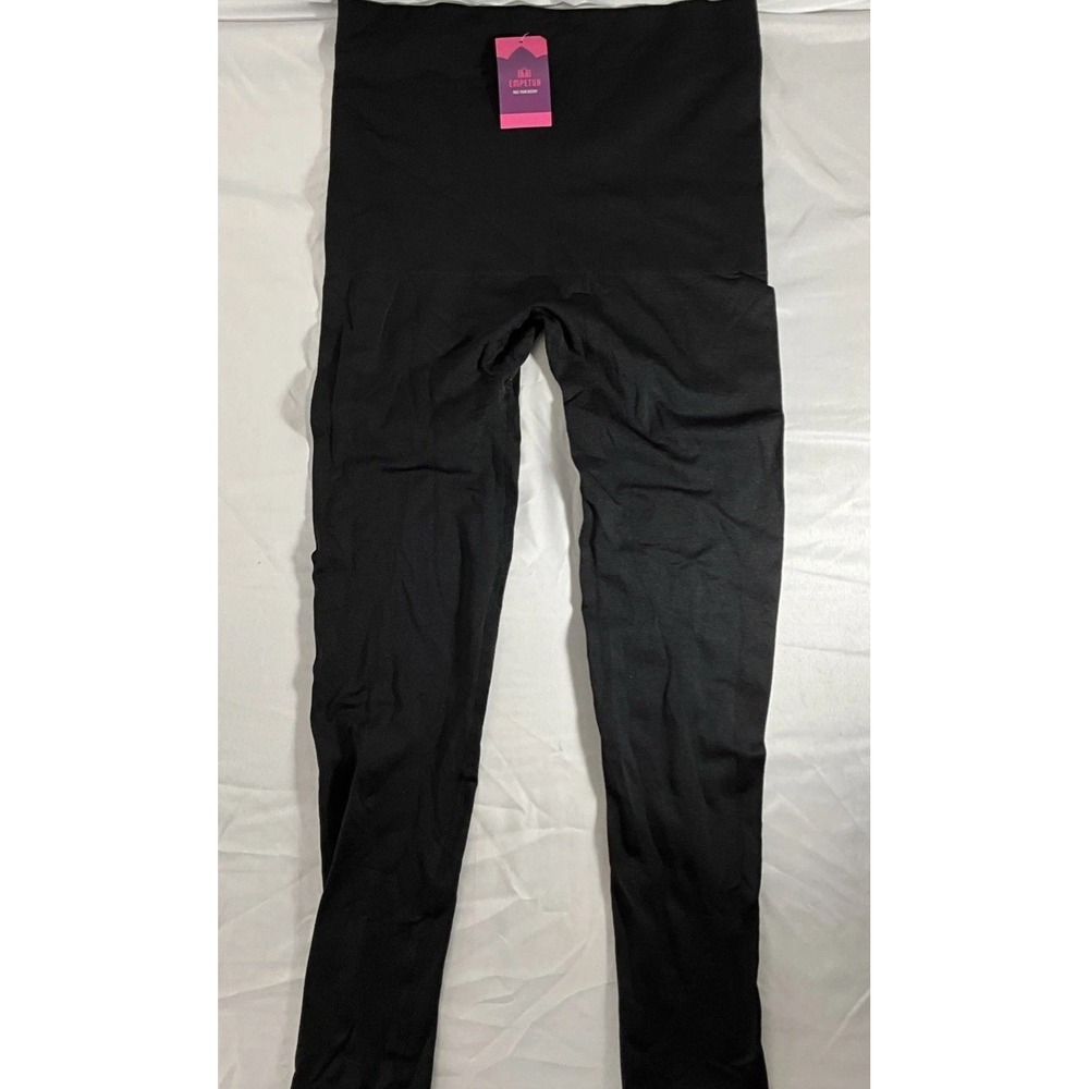 Empetua High Waisted Shaping Leggings Black Size Women's 2XL
